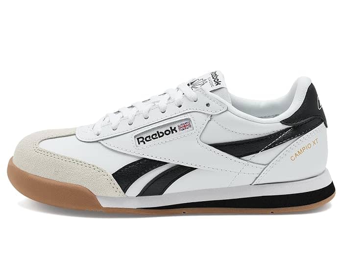 Reebok Campio XT Sneaker White Full Size Run New