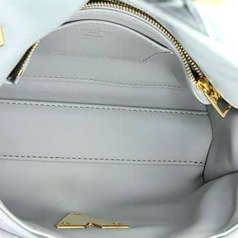 Louis Vuitton GO-14 Top Handle Women's bags PM Blue Malletage Patent Leather New