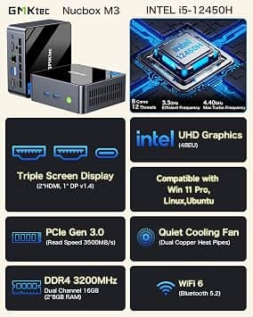 GMKtec M3 Computers New