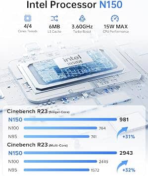 ACEMAGIC V1 N150 Computers New