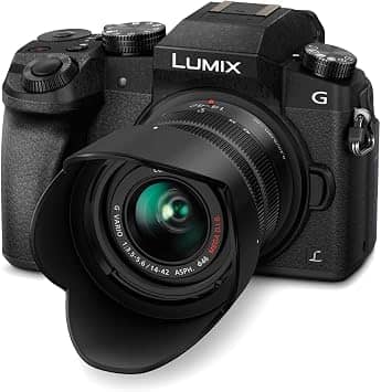 Panasonic LUMIX G7KK Digital Cameras Black New w/ 14-42mm Kit