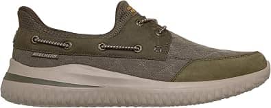 Skechers Delson 3.0 Sneaker Green 9 New