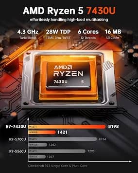 ACEMAGIC K1 7430U Computers New
