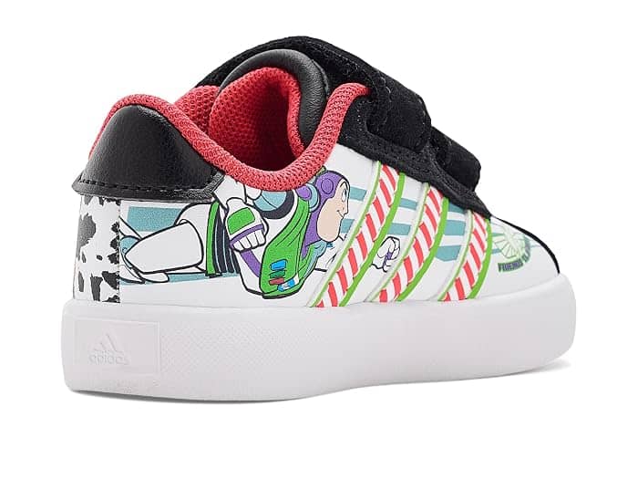 Adidas VL Court 3.0 Hook & Loop Sneaker Black Full Size Run New
