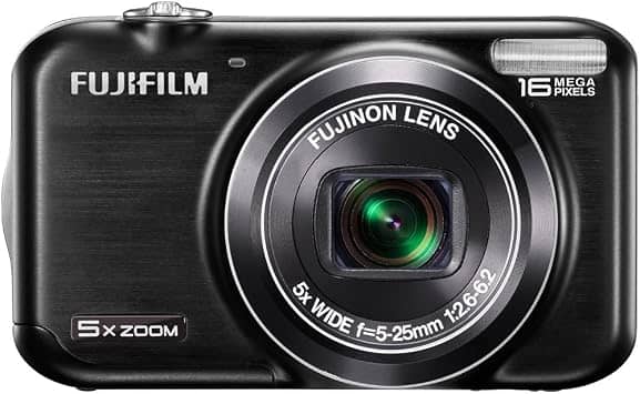 Fujifilm FinePix JX350 Digital Cameras Black New Body Only