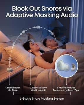 Soundcore Sleep A30 Headphones & Earbuds Green New