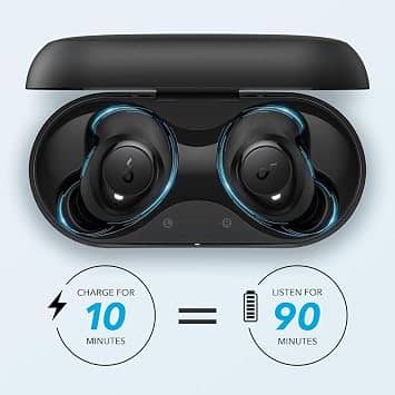 Soundcore A3922 Headphones & Earbuds Black New