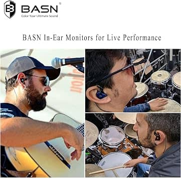 BASN BSG-MC100 Headphones & Earbuds Brown New