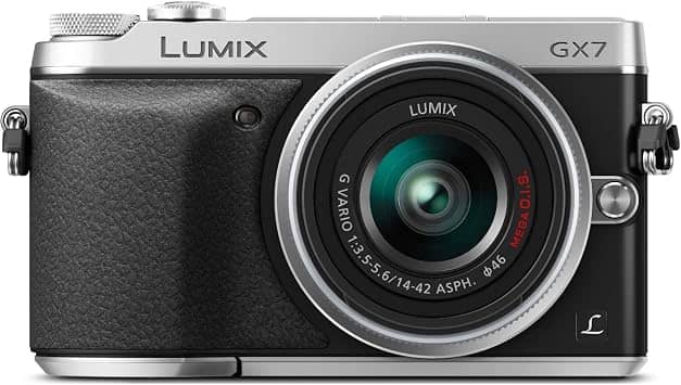 Panasonic LUMIX GX7 Digital Cameras Silver New w/ 14-42mm Kit