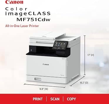 Canon iC MF751Cdw Printers New