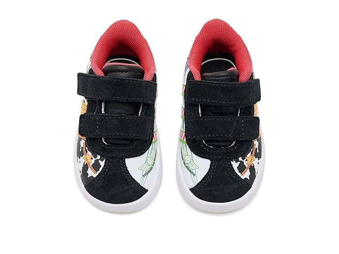 Adidas VL Court 3.0 Hook & Loop Sneaker Black Full Size Run New