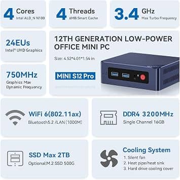 Beelink MINIS Pro Computers New