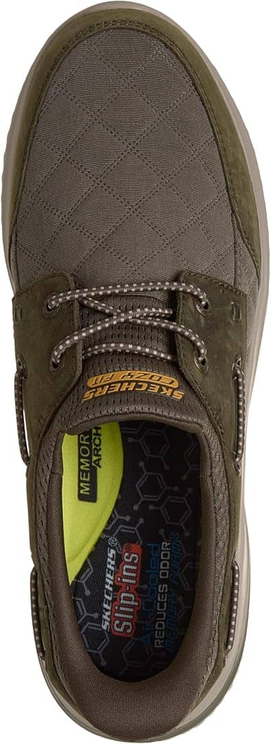 Skechers Delson 3.0 Sneaker Green 9 New
