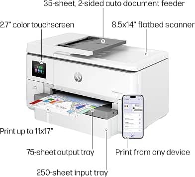 HP OfficeJet Pro 9720e WF AiO Printers New