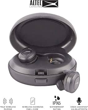 Altec Lansing MZX659-BLK Headphones & Earbuds Black New