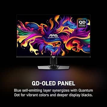 MSI MAG 321UPX QD-OLED Monitors