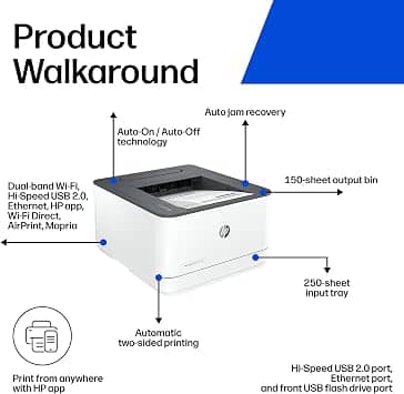 HP New Version: LaserJet Pro 3001dw Printers