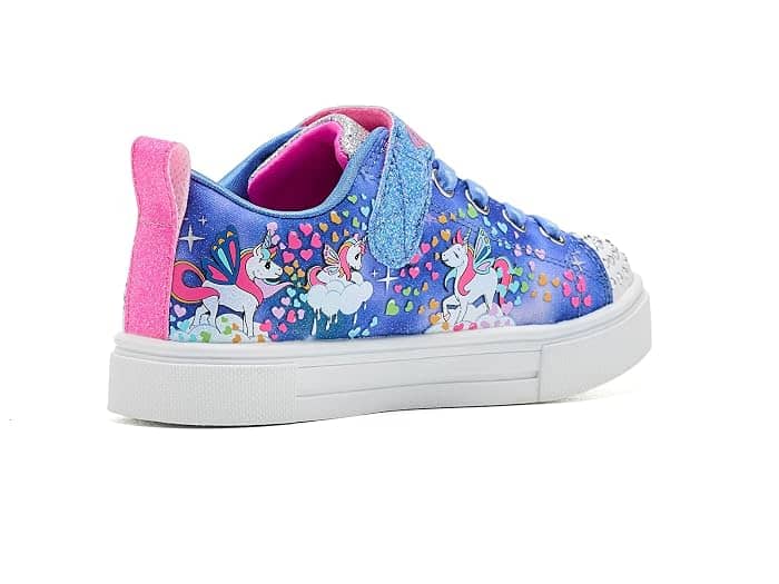 Skechers Twinkle Sparks Sneaker Pink Full Size Run New