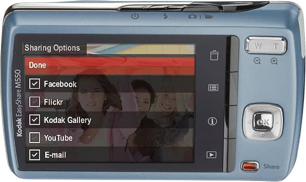 Kodak m550 Digital Cameras Blue New Body Only