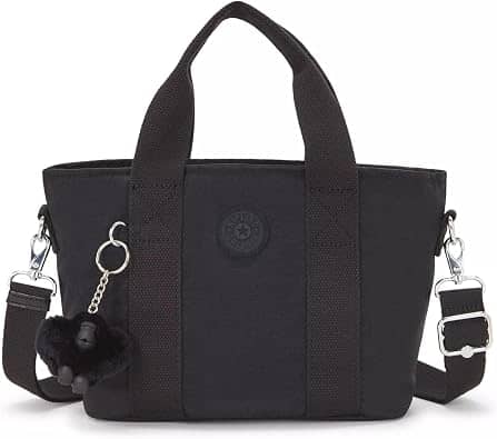 Kipling Minta Shoulder Bag Women's bags Medium Black Nylon New
