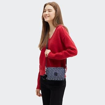 Kipling Abanu Crossbody Women's bags Medium Multicolor Nylon New