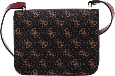 Guess Noelle Crossbody Women's bags Unspecified Black Saffiano Faux Leather New