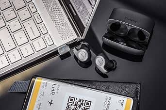 Jabra Evolve 65t Headphones & Earbuds Black New