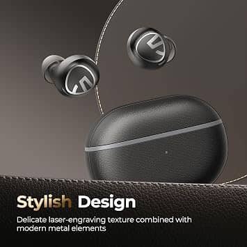 SoundPEATS Free2 classic Headphones & Earbuds Black New