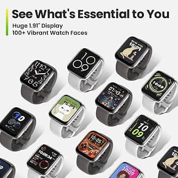 Amazfit Bip 5 Core Smartwatches Black 46mm New