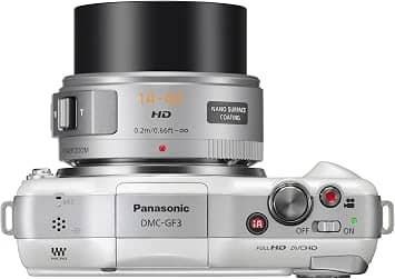 Panasonic LUMIX GF3XW Digital Cameras White New w/ 14-42mm Kit