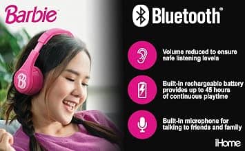 eKids Mi-B52BE Headphones & Earbuds Pink New