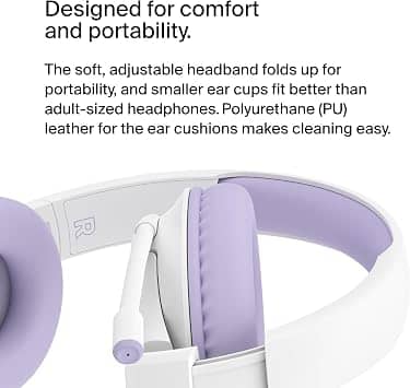 Belkin Soundform Inspire Headphones & Earbuds Purple New