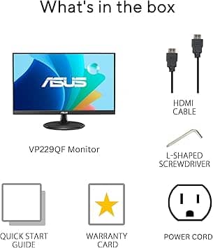 ASUS VP229QF Monitors