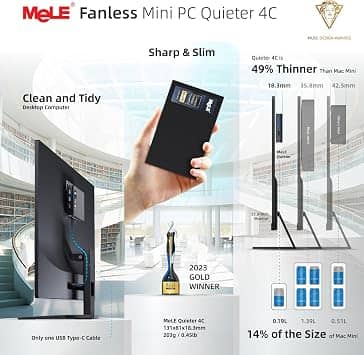 MeLE Quieter 4C Computers New