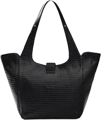 Guess Camden Tote Women's bags Large Black Faux Leather New