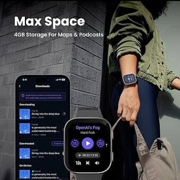 Amazfit Bip Max Smartwatches Silver 50mm New