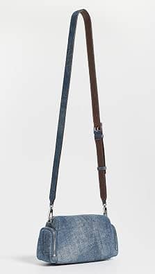 Tory Burch Perry Crossbody Women's bags Unspecified Silver Maple Suede New