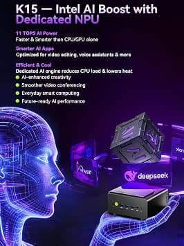 GMKtec K15 Computers New