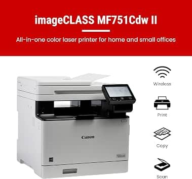 Canon Color imageCLASS MF751Cdw II Printers New