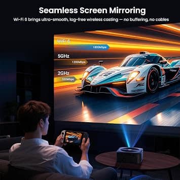 Happrun Smart Projector J7 Pro Projectors New