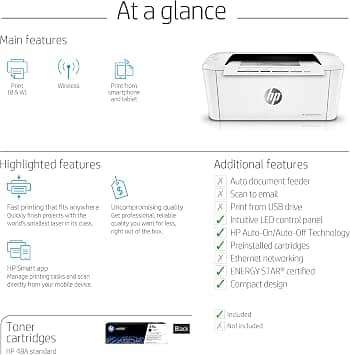 HP Old Version: M15w Printers New