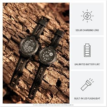 Garmin Garmin Instinct 3 Tactical Smartwatches Black 45mm New