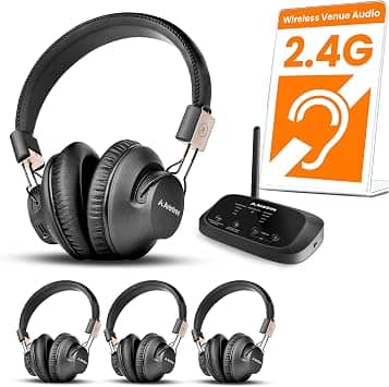 Avantree Quartet 2 Headphones & Earbuds Black New