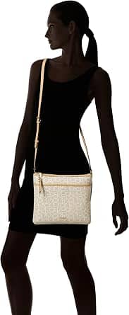 Calvin Klein Hudson Crossbody Women's bags One Size Cream Signature New