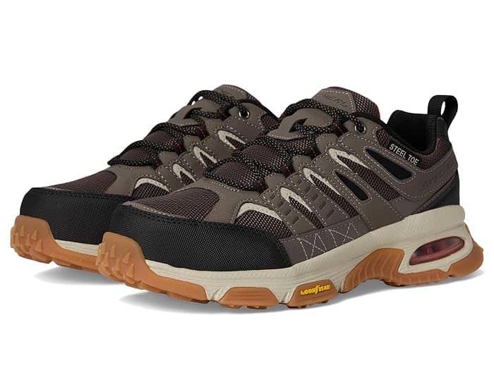 Skechers Skech-Air Sneaker Black Full Size Run New