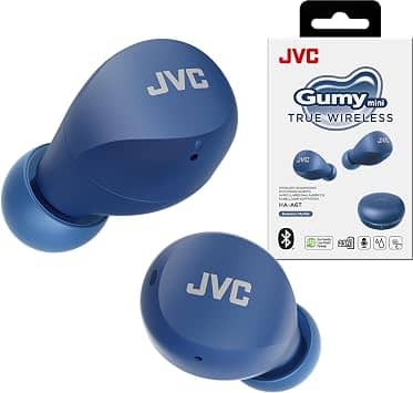 JVC GUMY Mini Headphones & Earbuds Black New