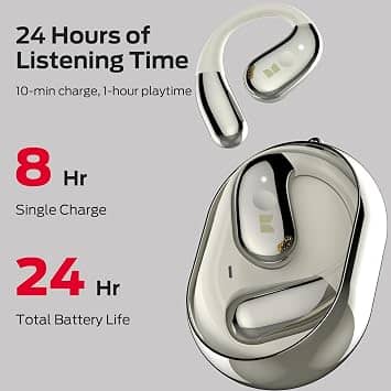 Monster E68 Headphones & Earbuds White New
