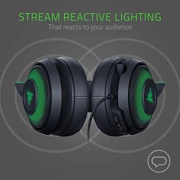 Razer Kraken Kitty Headphones & Earbuds Black New