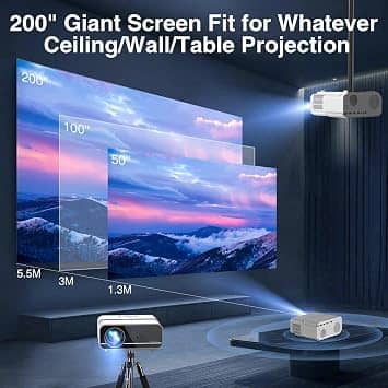 DBPOWER C16 Projectors New
