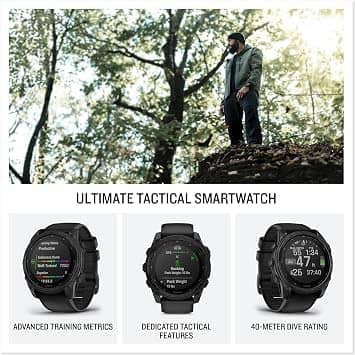 Garmin tactix 8 – 51 mm, Solar Smartwatches Black 51mm New